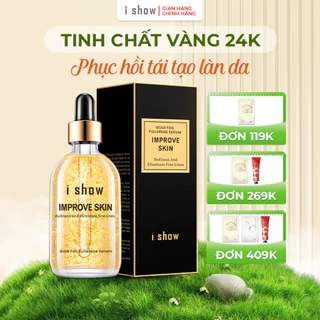 Serum Tinh Chất Dưỡng Da Vàng 24k I SHOW Hỗ Trợ Đàn Hồi Da Cải Thiện Da Xỉn Màu Giúp Trẻ Hoá Làn Da