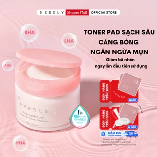 Toner Pad Needly Anti-Trouble Làm Sạch Bã Nhờn Căng Bóng 250G 60 Miếng