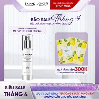 Serum mờ nám tàn nhang SkinMD Pure Whitenol Serum 50ml trắng đều màu da