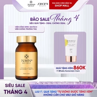 Viên uống ngừa lão hoá và trẻ hoá da NMN 60v Codeage
