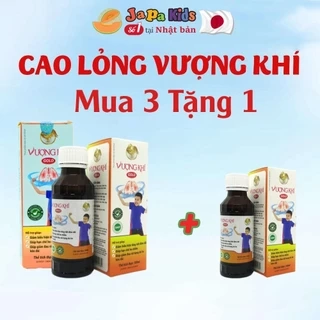 Cao Lỏng Vượng Khí Gold Hỗ Trợ Giảm Ho Tiêu Đờm Tăng Đề Kháng Chính Hãng Japa Kids