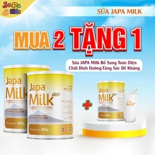 Mua 2 tặng 1 sữa Japa Milk giúp con phát triển toàn diện, tăng cân , tăng chiều cao Japa kids