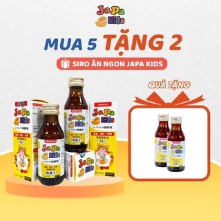 Mua 5 Tặng 2 Japa Kids  kích thích ăn ngon, tăn cân tăng chiều cao cho bé 100ml