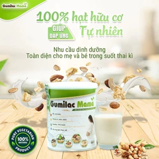 Sữa Hạt Gumilac Mama Bổ Sung 28 Loại Vitamin Khoáng Chất, Giúp Mẹ Bầu Khỏe Đề Kháng Tốt Chính Hãng