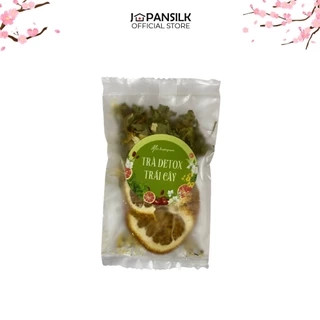 Trà detox trái cây (gồm táo đỏ, cam thái lát, hoa nhài, cỏ ngọt, hoa cúc) Gói 10gr