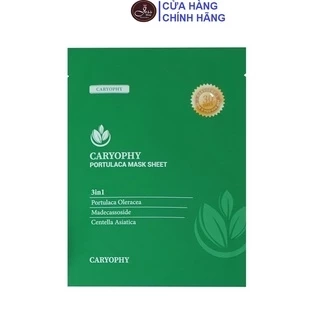 1 Miếng Mặt Nạ Caryophy Portulaca Mask Sheet 22g