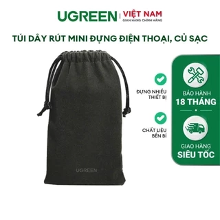 Túi dây dút Mini để điện thoại, củ sạc Jisulife x Ugreen 15108 | Đựng đa dạng thiết bị | Bền bỉ