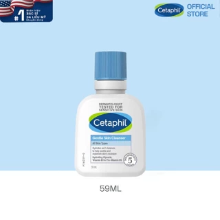 Sữa rửa mặt dịu lành cho da nhạy cảm Cetaphil Gentle Skin Cleanser 59ml