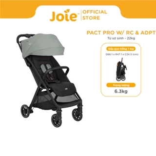 Xe đẩy cho bé Joie Pact Pro W/ RC & ADPT | Xe đẩy gấp gọn cho bé sơ sinh đến 22 kg dễ dàng di chuyển