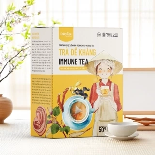 Trà đề kháng Dalahouse hộp 20 gói x 2.5g tăng cường miễn dịch tăng sức đề kháng