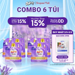 Nước Giặt Joykity Hương Lavender Dịu Nhẹ An Toàn Cho Da / Hỗ Trợ Làm Sạch Vết Bẩn Ưu Việt / Lưu Hương 24 Tiếng