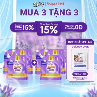 Nước Giặt Joykity Hương Lavender túi 2L Dịu Nhẹ An Toàn Cho Da Lưu Hương 24 Tiếng