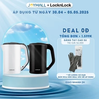 Ấm đun siêu tốc LocknLock EJK738 EJK341 1.7L - Hàng chính hãng, tự ngắt khi sôi - JoyMall