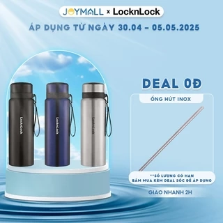 Bình giữ nhiệt LocknLock 800ml LHC6180 - Hàng chính hãng, có khay lưới lọc trà, dây - JoyMall