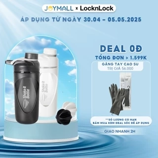 Bình lắc LocknLock 800ml Balance Shake It Bottle HAP949, Hàng chính hãng, có quai xách - JoyMall