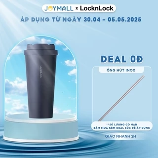 Ly giữ nhiệt LocknLock 550ml Xanh Navy LHC3249NVY, Hàng chính hãng, thép không gỉ - JoyMall