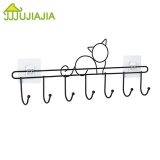 Móc Treo Đồ JUJIAJIA Dán Tường Dính Chặt Không Cần Đục Lỗ móc dán tường móc dán treo đồ kệ đựng đồ nhà tắm móc treo đồ