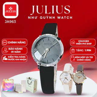 Đồng Hồ Nữ JULIUS Hàn Quốc chính hãng JA-732 size mặt 2,8cm (5 màu)