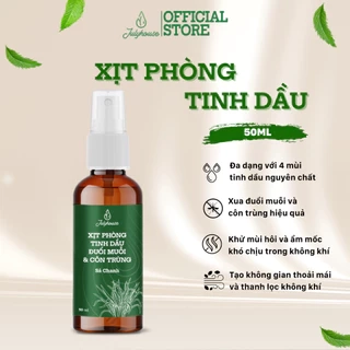 Bình xịt tinh dầu sả chanh 50ml JULYHOUSE khử mùi, thơm như spa
