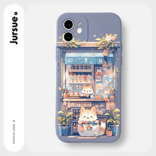 Ốp điện thoại JURSUE Y3933 in hình thích hợp cho iPhone 15 14 13 12 11 Pro Max SE 2020 X XR XS 8 7 ip 6S 6 Plus