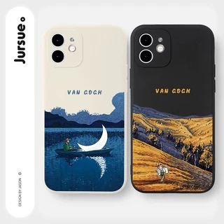 Ốp lưng JURSUE hình cặp đôi dễ thương đẹp cho iPhone 16 15 14 13 12 11 Pro Max SE 2020 X XR XS ip 8 7 Plus XYY2046