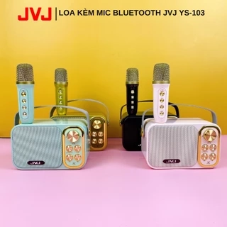 Micro không dây Karaoke JVJ YS-91/ Ys-103 1 mic Bluetooth - Kết nối điện thoại,tivi - Bảo hành chính hãng 06 tháng