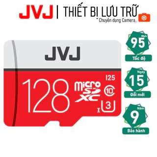 Thẻ nhớ 128Gb JVJ Pro U3 Class 10 MicroSDHC – chuyên dụng cho CAMERA tốc độ cao tương thích với mọi thiết bị