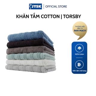 Khăn tắm cotton | JYSK Torsby | 50x90cm | nhiều màu