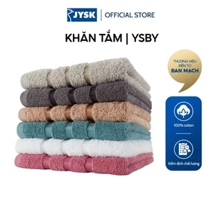 Khăn tắm cotton | JYSK Ysby | nhiều màu | R30xD50cm