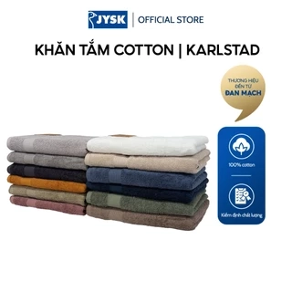 Khăn tắm cotton | JYSK Karlstad | 40x60cm | Nhiều màu