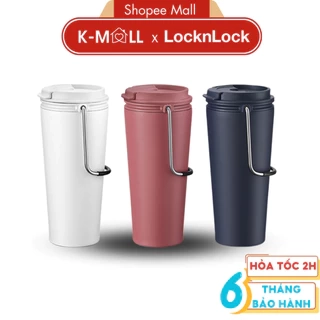 Ly giữ nhiệt LocknLock Bucket Tumbler 540ml LHC4268 LHC4269 , thép không gỉ , có quai xách - K-MALL