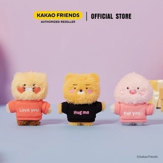 Móc Khóa Thú Nhồi Bông Ryan Apeach Choonsik Kakao Friends