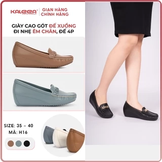 Kaleea - Giày Cao Gót Đế Xuồng Siêu Nhẹ, Đi Êm Chân Cao 6p - H28