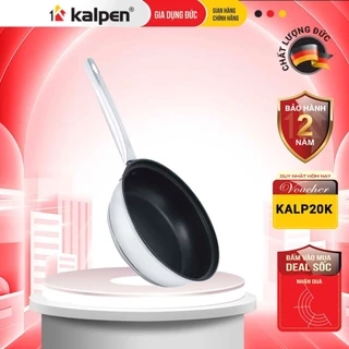 Chảo Chống Dính INOX 304 Cao Cấp 5 Lớp Size 16-18-20-22cm Gliter Hàng Chính Hãng KALPEN-GIA DỤNG ĐỨC