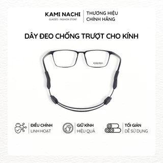 Dây đeo giữ chống trượt cho mắt kính chất liệu nhựa silicon, ôm sát vòng đầu KAMI NACHI