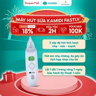 Máy Hút Mũi Kamidi Fastly Hút Êm Dịu Nhẹ Nhàng Tích Hợp Nhạc Cho Bé