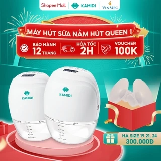 Máy Hút Sữa Rảnh Tay Kamidi Easy 1 Máy Hút Sữa Điện Đôi Chế Độ Sinh Học Tiện Lợi Cho Mẹ