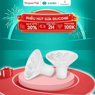 Phễu Hút Sữa Silicon Kamidi Max Hút Êm Ái Mềm Mại Không Gây Đau Rát