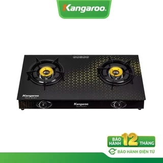 Bếp gas đôi dương kính Kangaroo KG8G1C/KG8G1A - giao mẫu nhẫu nhiên