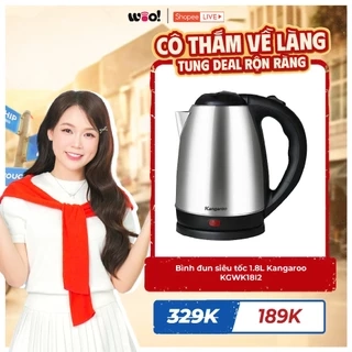 Bình đun siêu tốc 1.8L Kangaroo KGWK18I2