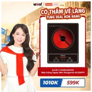 [LIVE X KANGAROO] Bếp hồng ngoại đơn Kangaroo KG20IFP1