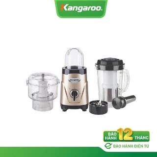 Máy xay sinh tố 3 cối đa năng Kangaroo KG3B6M - công suất 380W