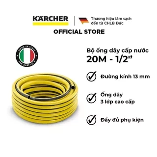 Dây cấp nước Karcher 20m 3 lớp cao cấp - đường kính 1/2'' tương đương 13mm