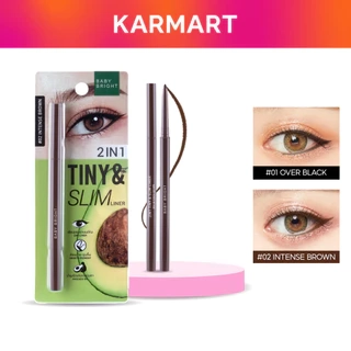 Bút kẻ mắt 2 in 1 Baby Bright Tiny & Slim Liner 0.1g