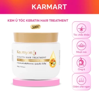 Kem Ủ Tóc Keumyon Keratin Giúp Tóc Chắc Khoẻ, Giảm Chẻ Ngọn Hair Treatment Hũ 250g và 500g