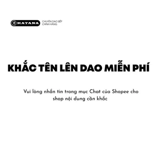 - Dịch vụ khắc tên lên dao KATANA - Cá nhân hóa căn bếp của bạn
