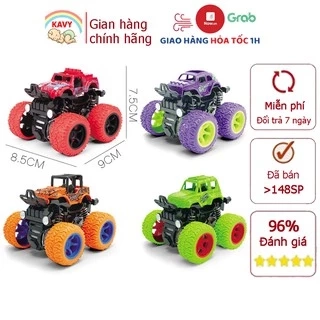 Đồ chơi xe ô tô địa hình chạy đà quán tính KAVY chạy đà nhiều màu