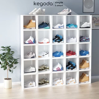 Kệ Ô Vuông Đa Năng Có Thể Liên Kết Để Giày, Sách Và Đồ Trang Trí KEGODA KGD30