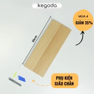 Kệ Treo Tường Trang Trí Dài 35cm, Rộng 15cm Thương Hiệu KEGODA, Tặng Kèm Phụ Kiện KT56
