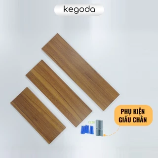 Kệ Gỗ Thanh Ngang Treo Âm Tường Trang Trí, Nhiều Màu KEGODA KT56